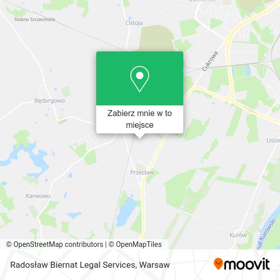 Mapa Radosław Biernat Legal Services