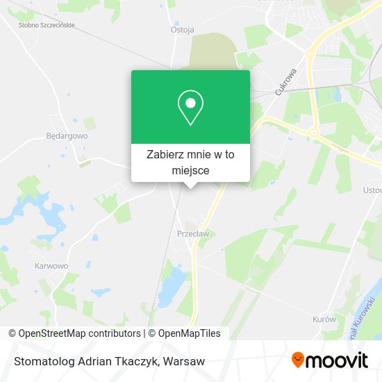 Mapa Stomatolog Adrian Tkaczyk