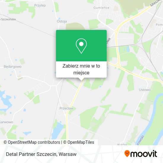 Mapa Detal Partner Szczecin