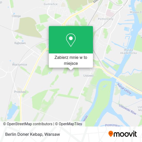 Mapa Berlin Doner Kebap