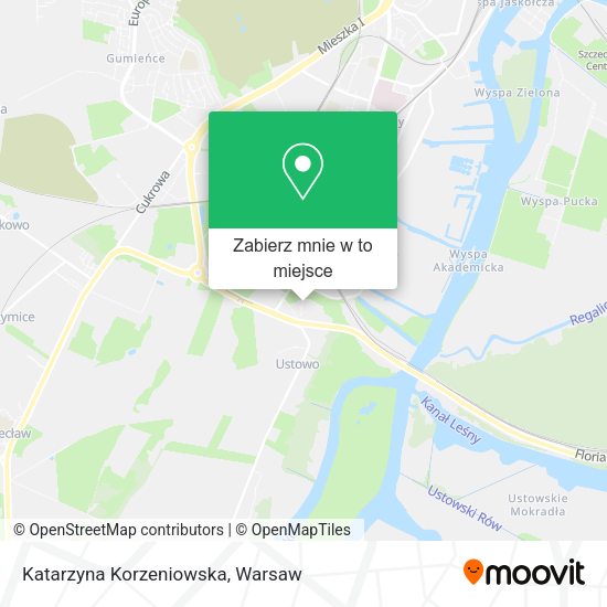 Mapa Katarzyna Korzeniowska