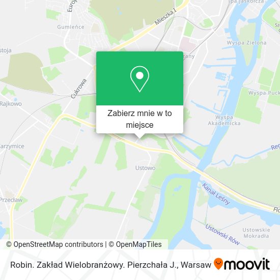 Mapa Robin. Zakład Wielobranżowy. Pierzchała J.