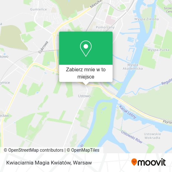 Mapa Kwiaciarnia Magia Kwiatów