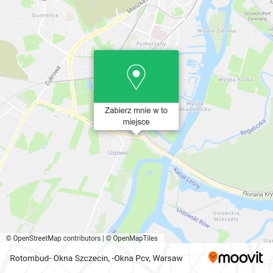 Mapa Rotombud- Okna Szczecin, -Okna Pcv