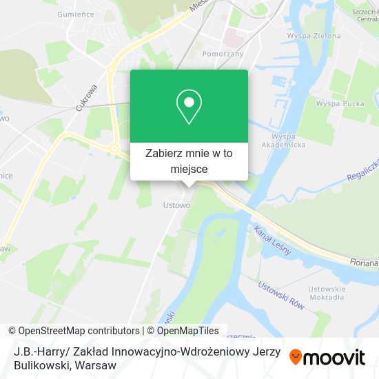 Mapa J.B.-Harry/ Zakład Innowacyjno-Wdrożeniowy Jerzy Bulikowski