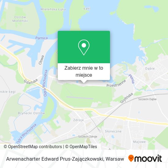 Mapa Arwenacharter Edward Prus-Zajączkowski