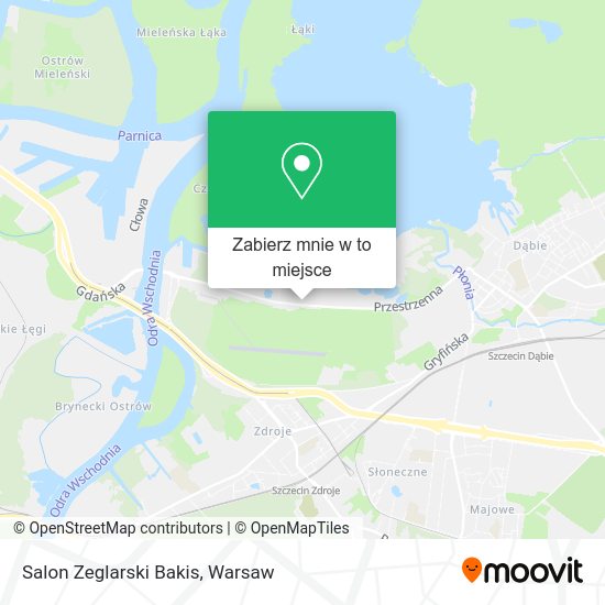 Mapa Salon Zeglarski Bakis