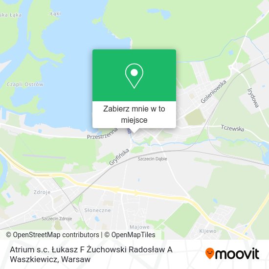 Mapa Atrium s.c. Łukasz F Żuchowski Radosław A Waszkiewicz