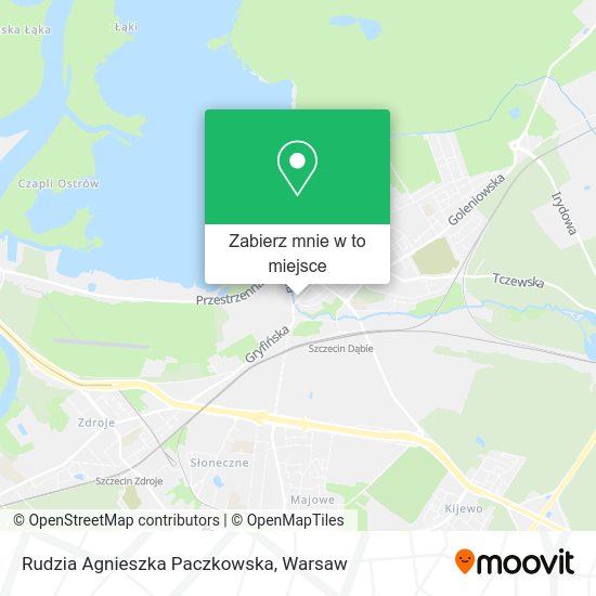 Mapa Rudzia Agnieszka Paczkowska