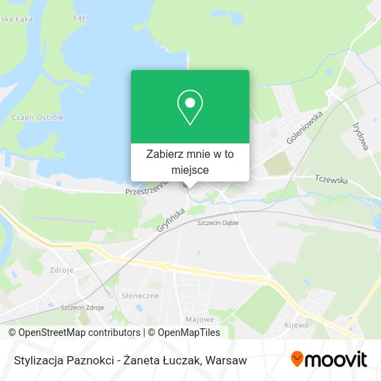 Mapa Stylizacja Paznokci - Żaneta Łuczak