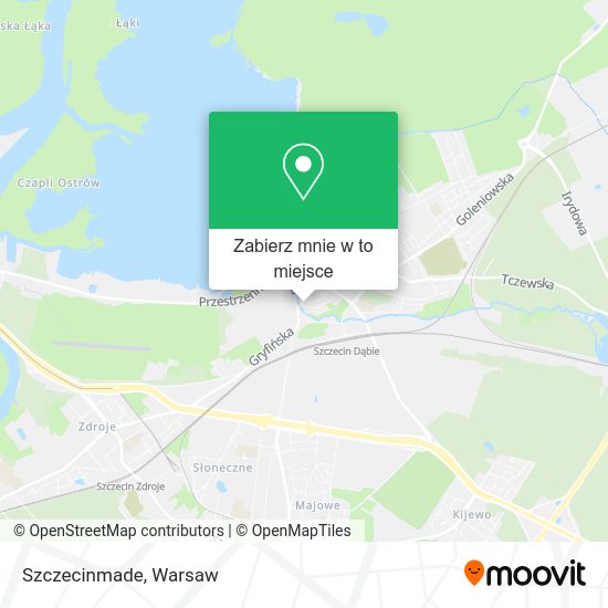 Mapa Szczecinmade