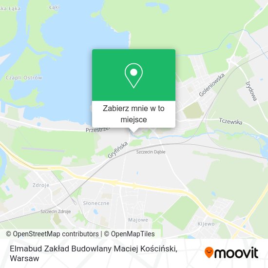 Mapa Elmabud Zakład Budowlany Maciej Kościński