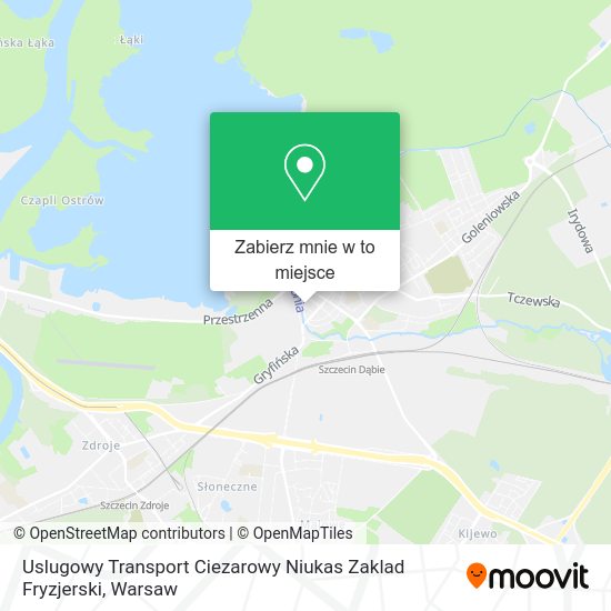 Mapa Uslugowy Transport Ciezarowy Niukas Zaklad Fryzjerski