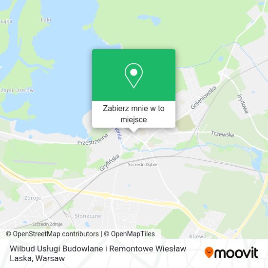 Mapa Wilbud Usługi Budowlane i Remontowe Wiesław Laska