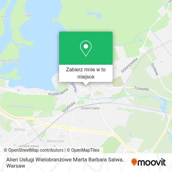 Mapa Alien Usługi Wielobranżowe Marta Barbara Salwa