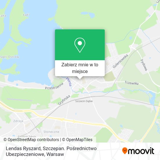 Mapa Lendas Ryszard, Szczepan. Pośrednictwo Ubezpieczeniowe