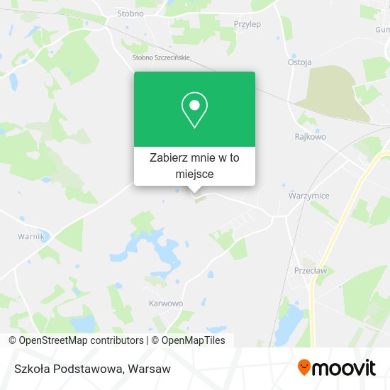 Mapa Szkoła Podstawowa