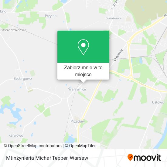 Mapa Mtinżynieria Michał Tepper