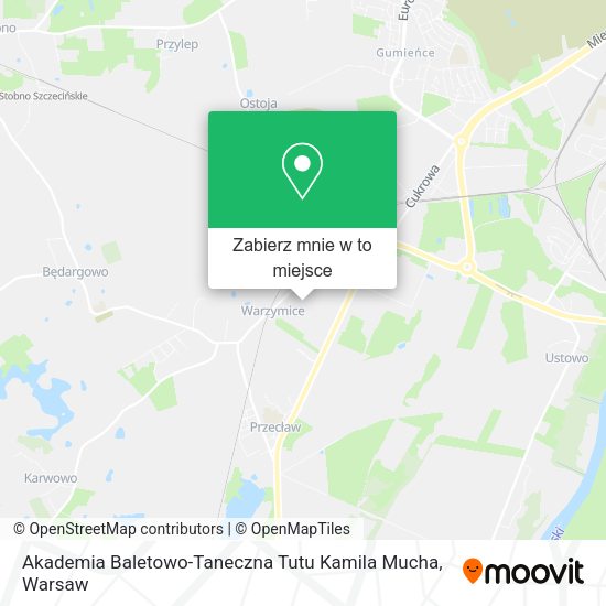 Mapa Akademia Baletowo-Taneczna Tutu Kamila Mucha