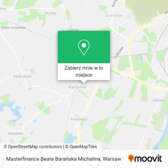 Mapa Masterfinance Beata Barańska Michalina