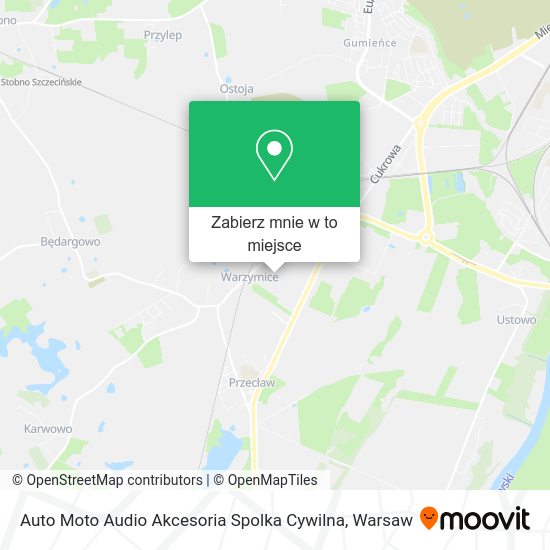 Mapa Auto Moto Audio Akcesoria Spolka Cywilna