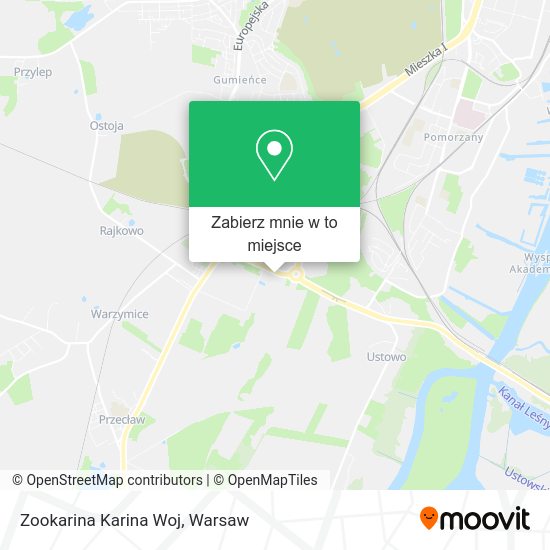 Mapa Zookarina Karina Woj