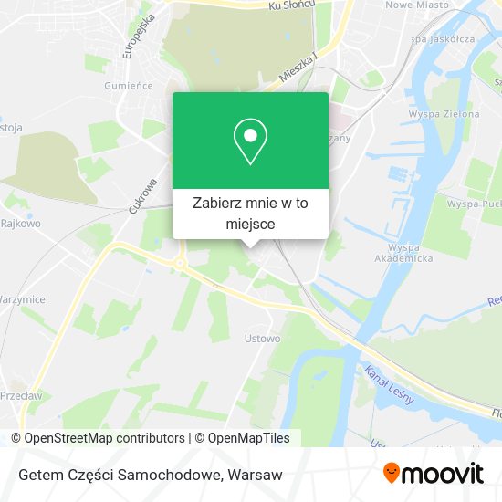 Mapa Getem Części Samochodowe