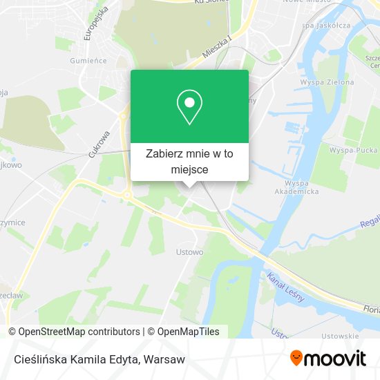 Mapa Cieślińska Kamila Edyta