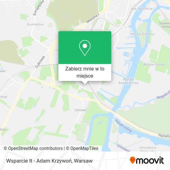 Mapa Wsparcie It - Adam Krzywoń