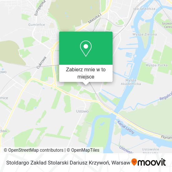 Mapa Stoldargo Zakład Stolarski Dariusz Krzywoń