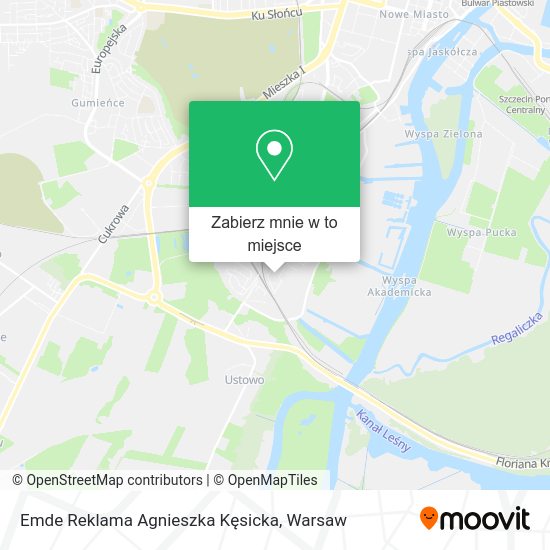 Mapa Emde Reklama Agnieszka Kęsicka