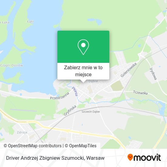 Mapa Driver Andrzej Zbigniew Szumocki