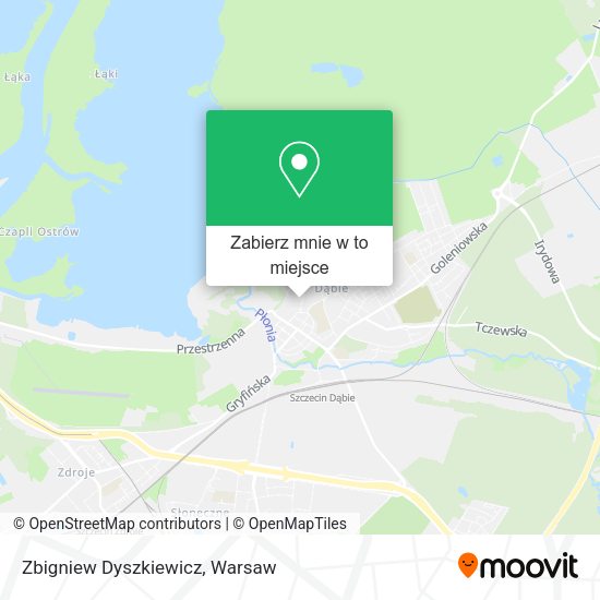 Mapa Zbigniew Dyszkiewicz