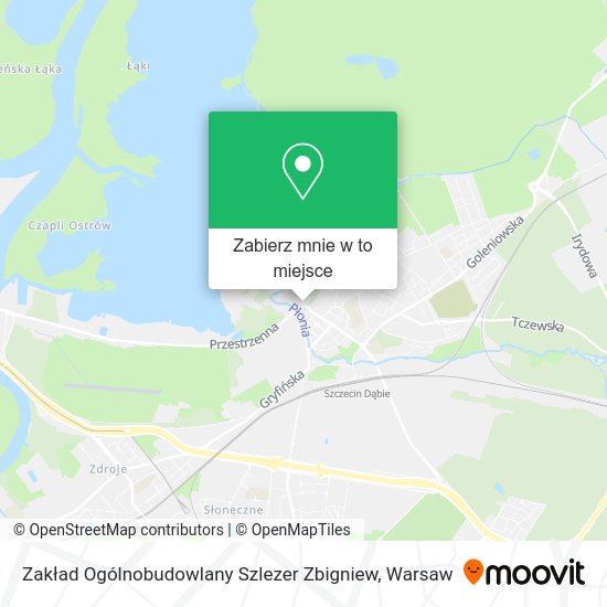 Mapa Zakład Ogólnobudowlany Szlezer Zbigniew