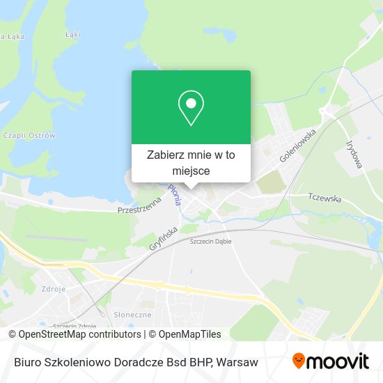 Mapa Biuro Szkoleniowo Doradcze Bsd BHP