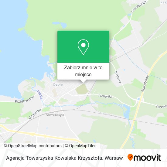 Mapa Agencja Towarzyska Kowalska Krzysztofa