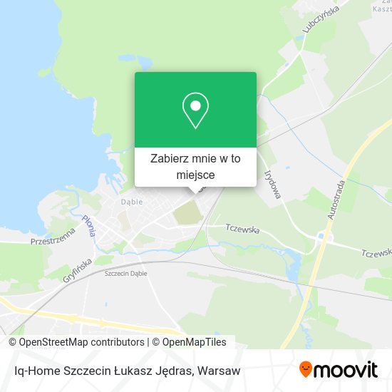 Mapa Iq-Home Szczecin Łukasz Jędras