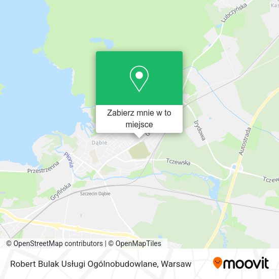 Mapa Robert Bulak Usługi Ogólnobudowlane