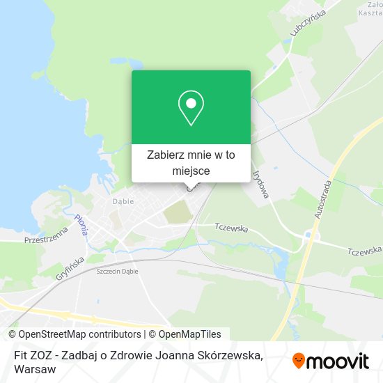 Mapa Fit ZOZ - Zadbaj o Zdrowie Joanna Skórzewska