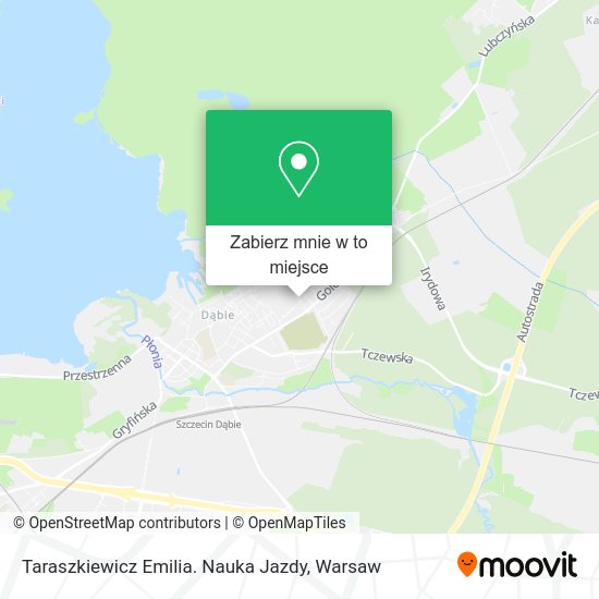 Mapa Taraszkiewicz Emilia. Nauka Jazdy