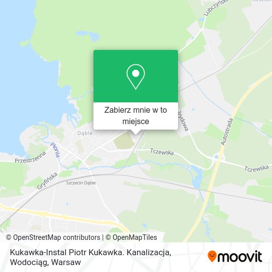 Mapa Kukawka-Instal Piotr Kukawka. Kanalizacja, Wodociąg