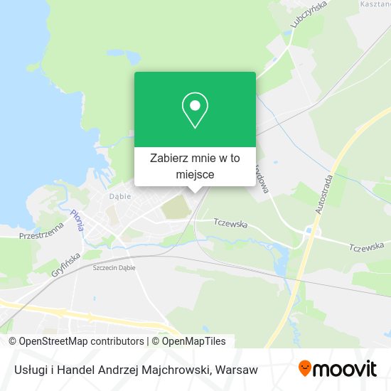 Mapa Usługi i Handel Andrzej Majchrowski