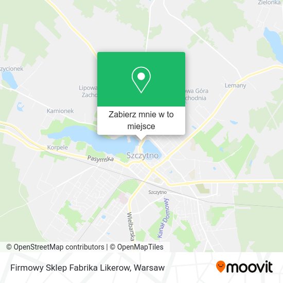 Mapa Firmowy Sklep Fabrika Likerow