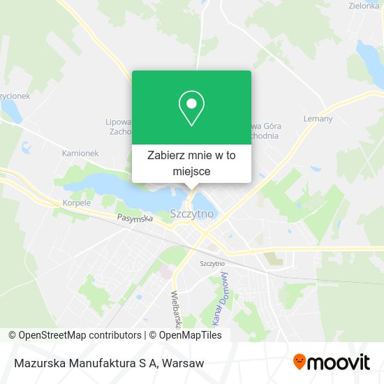 Mapa Mazurska Manufaktura S A