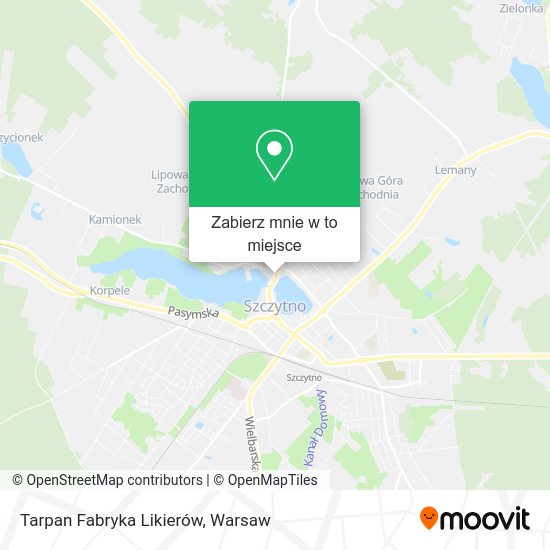 Mapa Tarpan Fabryka Likierów