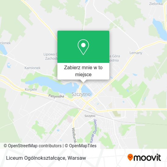 Mapa Liceum Ogólnokształcące