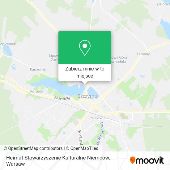 Mapa Heimat Stowarzyszenie Kulturalne Niemców