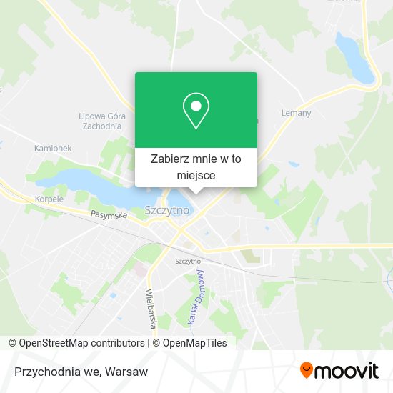 Mapa Przychodnia we