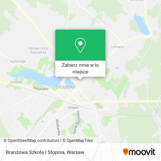 Mapa Branżowa Szkoła I Stopnia