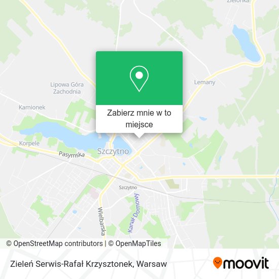 Mapa Zieleń Serwis-Rafał Krzysztonek